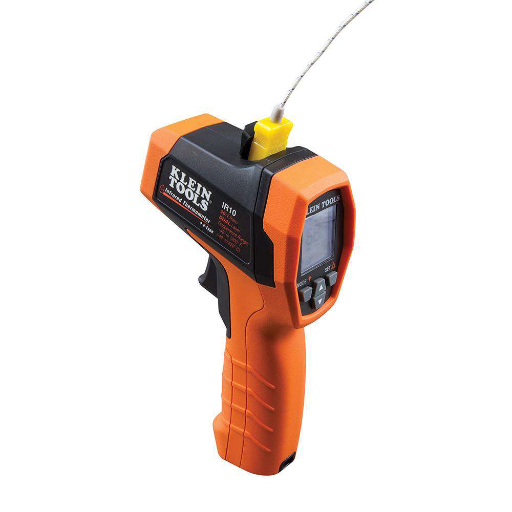 Klein Tools IR10 20:1 Dual Laser Infrared Thermometer - w/ Case - Edmondson Supply