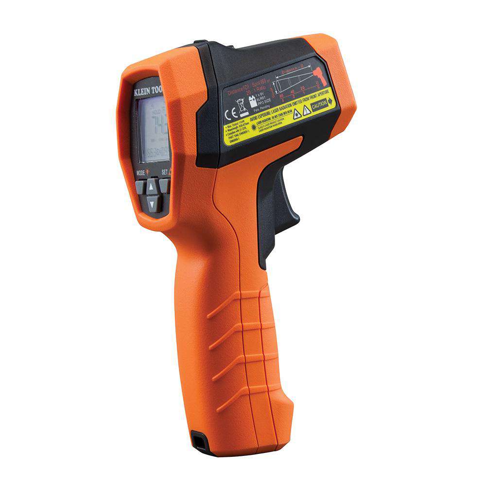 Klein Tools IR10 20:1 Dual Laser Infrared Thermometer - w/ Case - Edmondson Supply