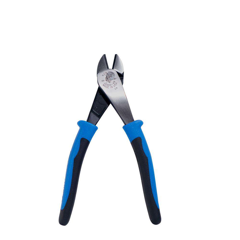 Klein Tools J2000-48 Journeyman High-Leverage Diagonal-Cutting Pliers - Angled Head - Edmondson Supply
