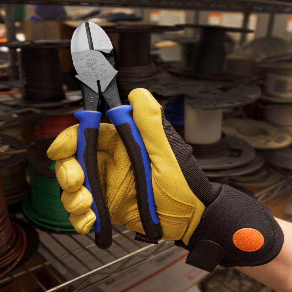 Klein Tools J2000-59 Diagonal Cutting Pliers, Heavy-Duty Journeyman, 9-Inch - Edmondson Supply