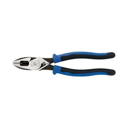 Klein Tools J2000-9NECRTP Lineman's Pliers, Fish Tape Pull/Crimping, 9-Inch - Edmondson Supply