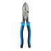 Klein Tools J2000-9NECRTP Lineman's Pliers, Fish Tape Pull/Crimping, 9-Inch - Edmondson Supply