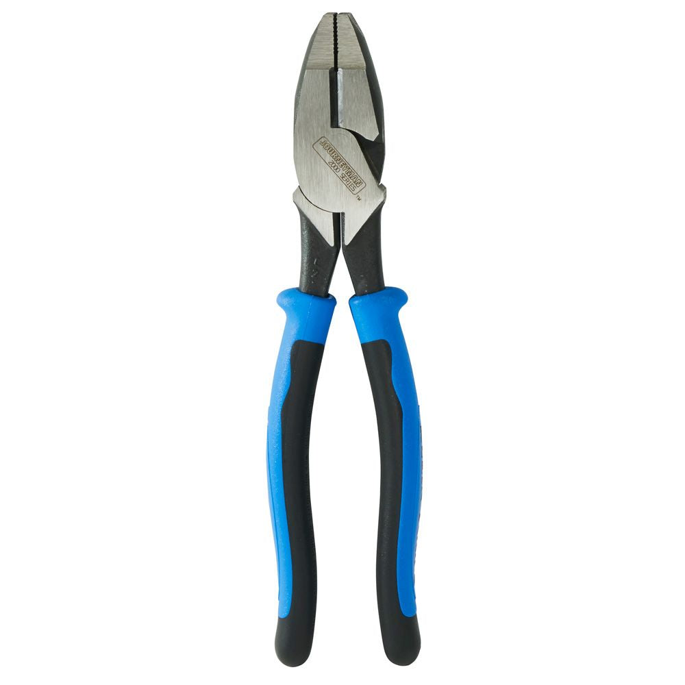Klein Tools J2000-9NETP Lineman's Pliers, Fish Tape Pulling, 9-Inch - Edmondson Supply