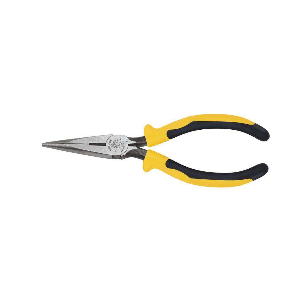 Klein Tools J203-6 Journeyman Pliers, Long Nose Side-Cutters, 6-3/4-Inch - Edmondson Supply
