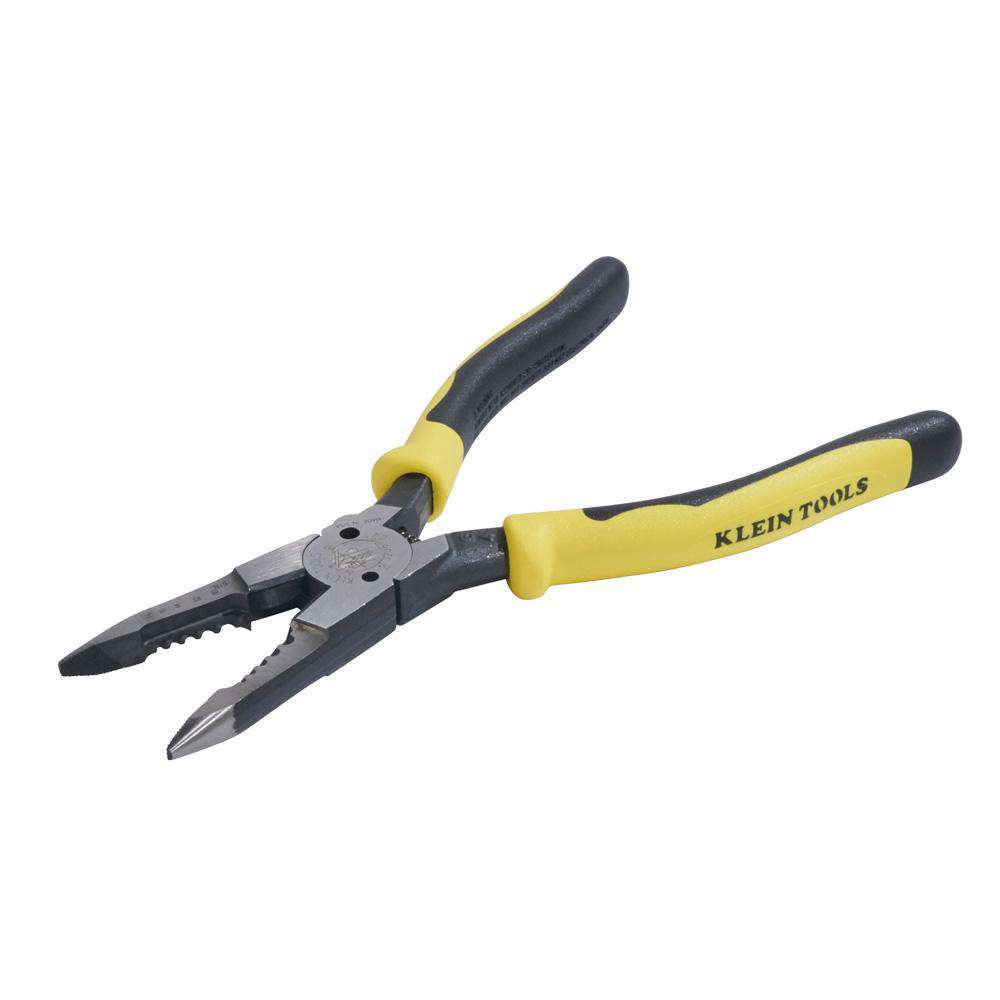 Klein Tools J206-8C All-Purpose Pliers, Spring Loaded - Edmondson Supply