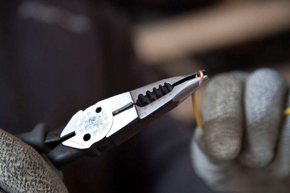 Klein Tools J206-8C All-Purpose Pliers, Spring Loaded - Edmondson Supply