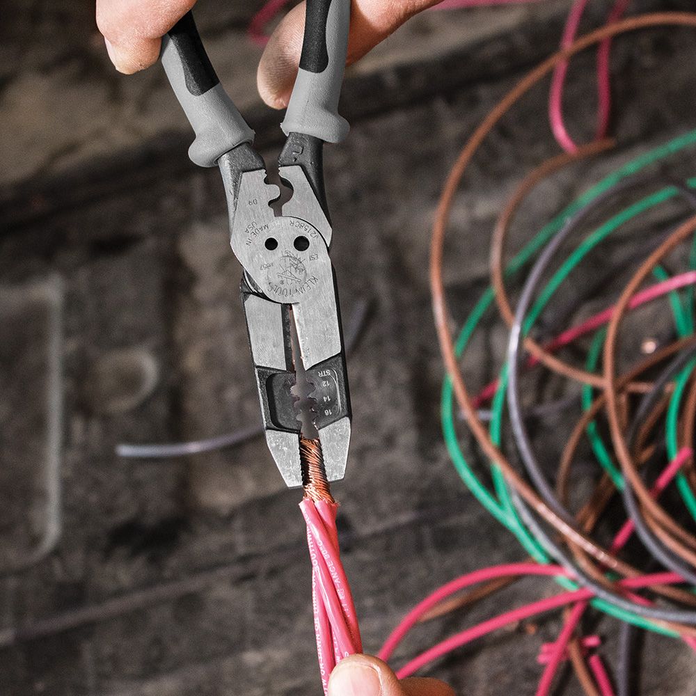 Klein Tools J215-8CR Hybrid Pliers - Edmondson Supply
