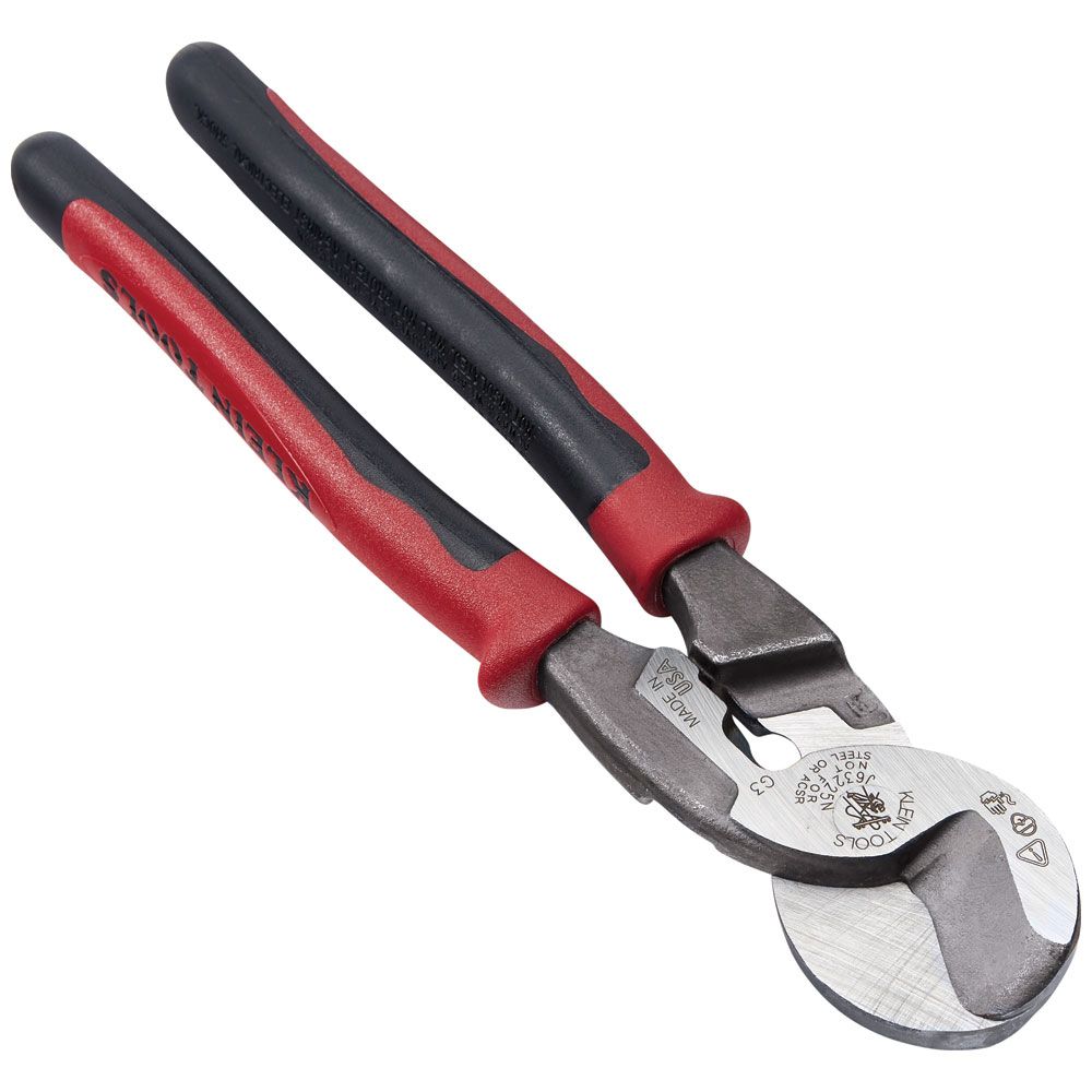 Klein Tools J63225N Journeyman™ High Leverage Cable Cutter with Stripping - Edmondson Supply