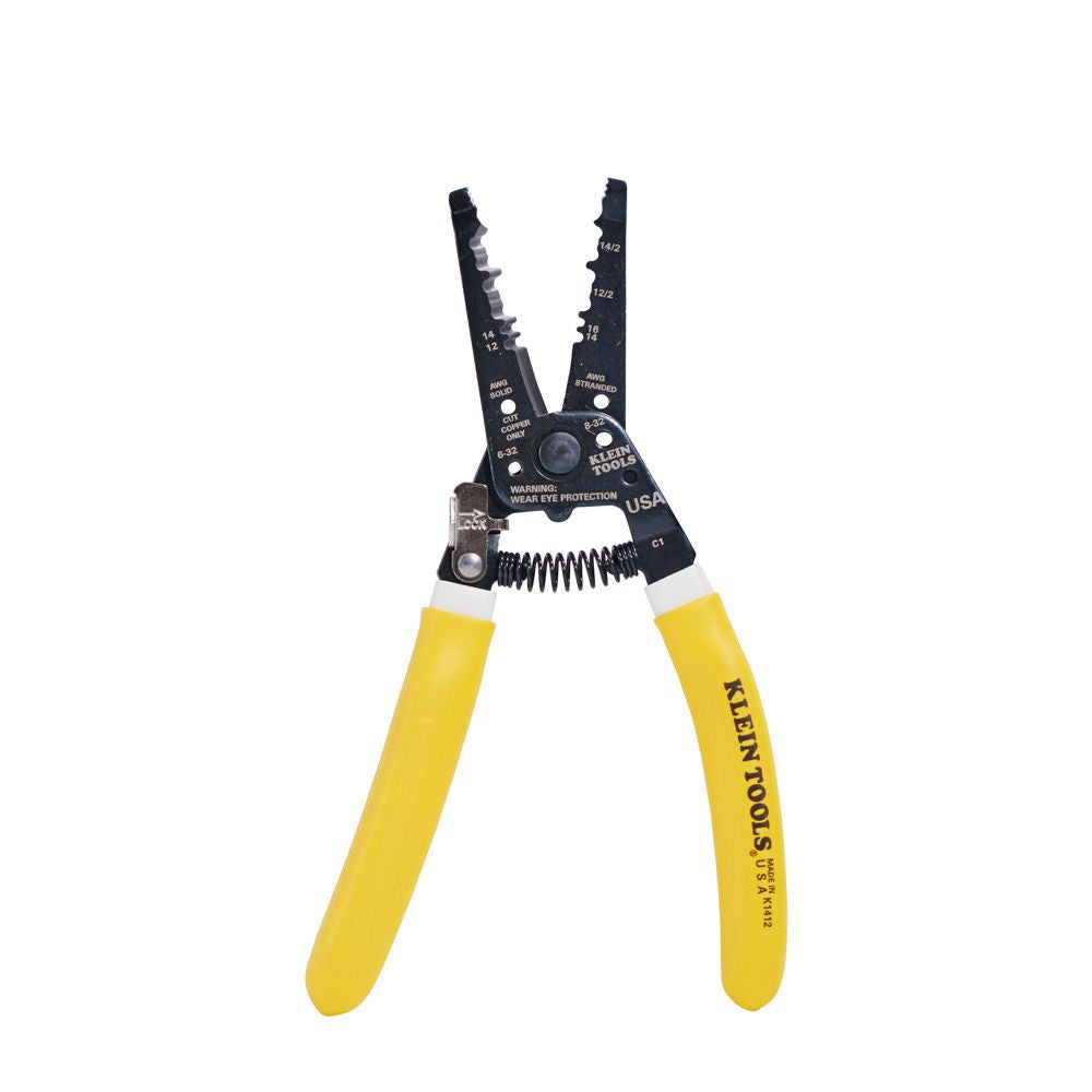 Klein Tools K1412 Klein-Kurve® Dual NM Cable Stripper/Cutter - Edmondson Supply