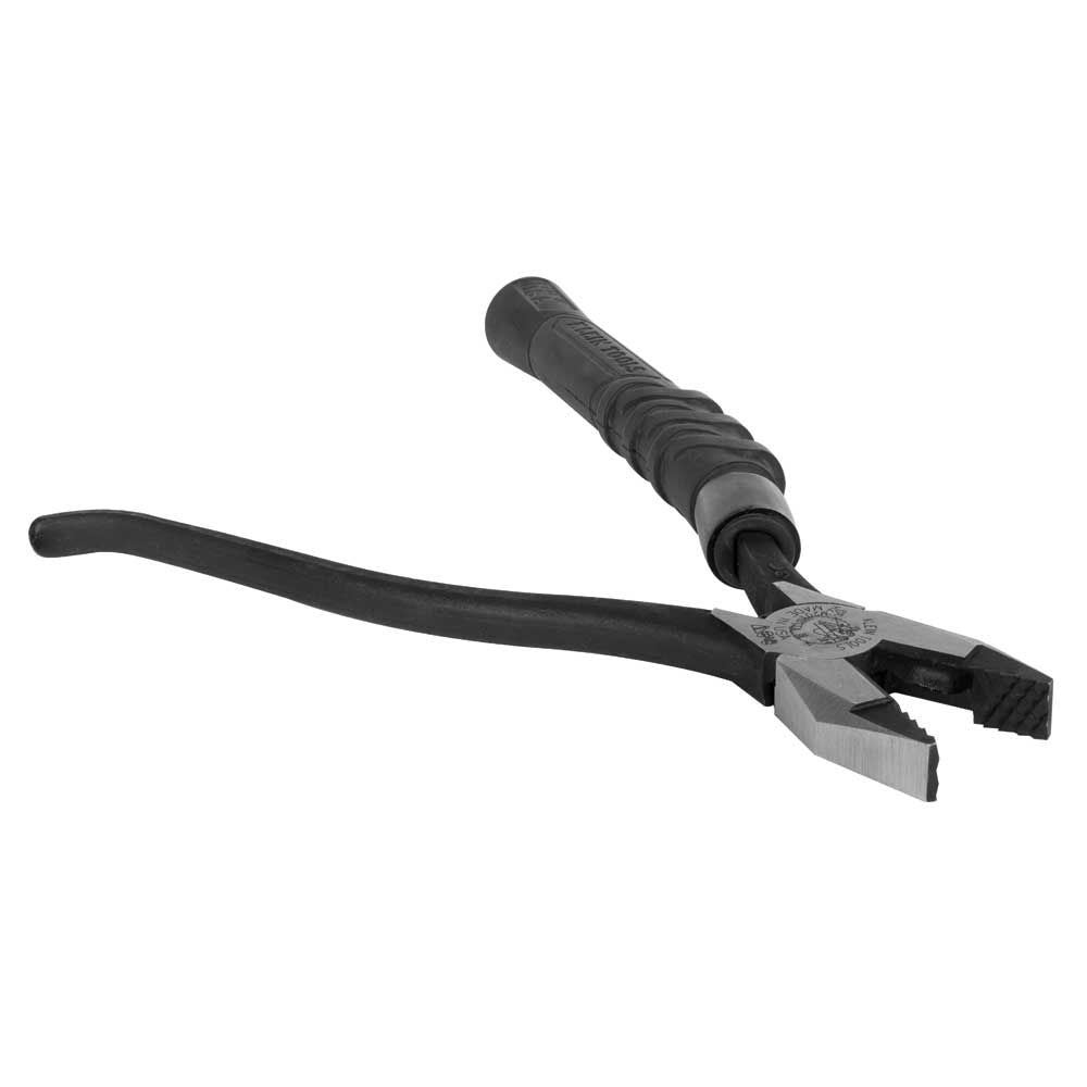 Klein Tools M2017CSTA Slim-Head Ironworker's Pliers Comfort Grip, Aggressive Knurl, 9-Inch - Edmondson Supply