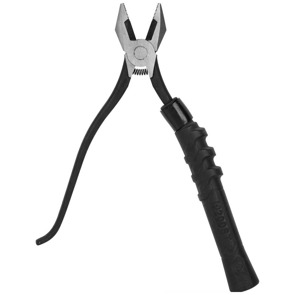 Klein Tools M2017CSTA Slim-Head Ironworker's Pliers Comfort Grip, Aggressive Knurl, 9-Inch - Edmondson Supply