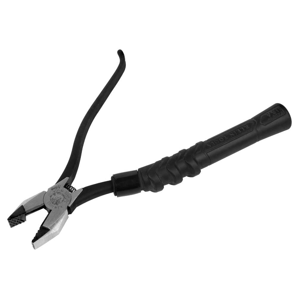 Klein Tools M2017CSTA Slim-Head Ironworker's Pliers Comfort Grip, Aggressive Knurl, 9-Inch - Edmondson Supply