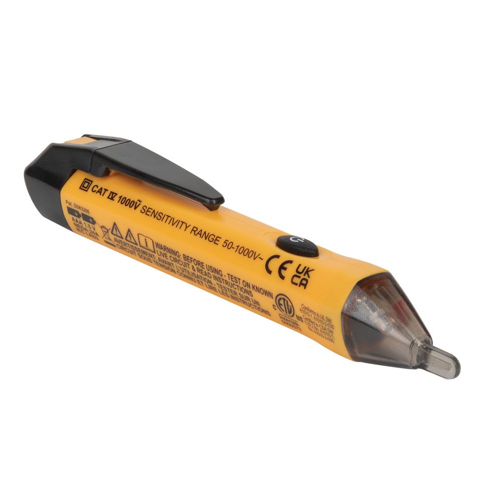 Klein Tools NCVT1P Non-Contact Voltage Tester Pen, 50 to 1000V AC - Edmondson Supply