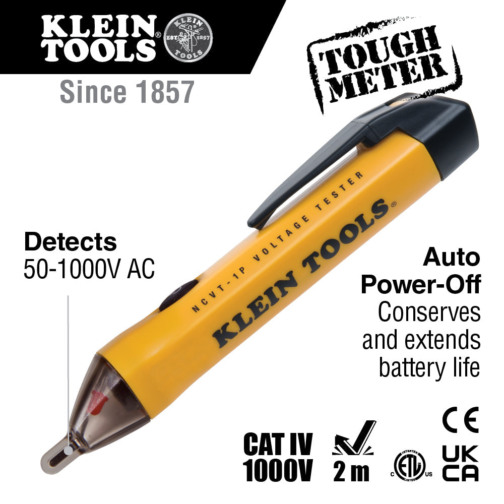 Klein Tools NCVT1PKIT Non-Contact Voltage and GFCI Receptacle Test Kit - Edmondson Supply