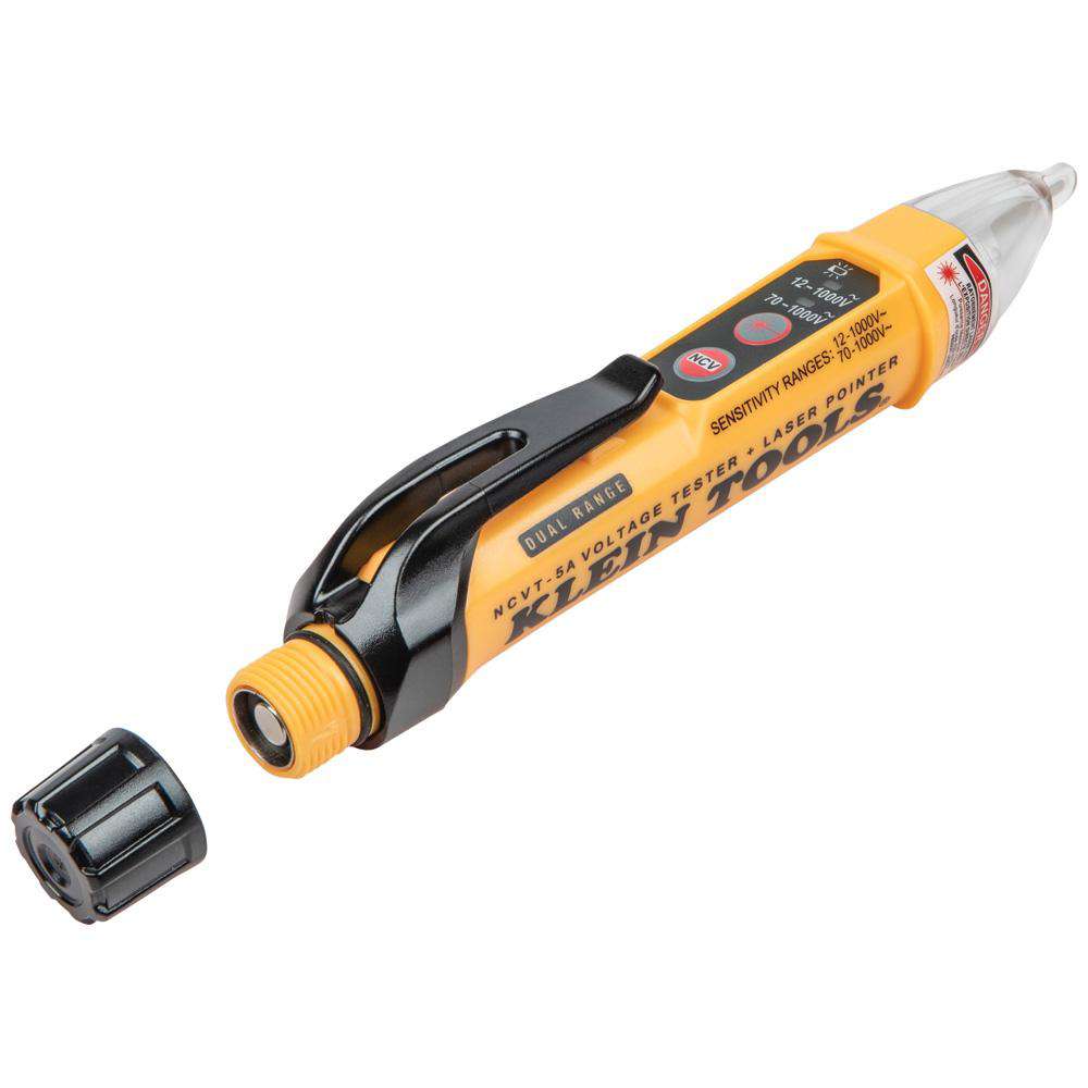 Klein Tools NCVT-5A Dual-Range Non-Contact Voltage Tester w/Laser Pointer - Edmondson Supply