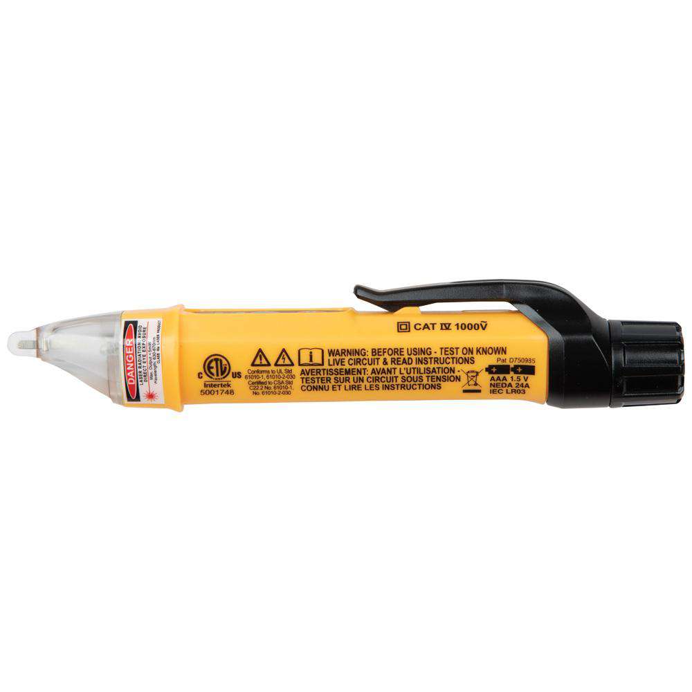 Klein Tools NCVT-5A Dual-Range Non-Contact Voltage Tester w/Laser Pointer - Edmondson Supply