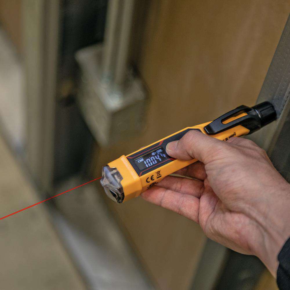 Klein Tools NCVT-6 Non-Contact Voltage Tester with Laser Distance Meter - Edmondson Supply