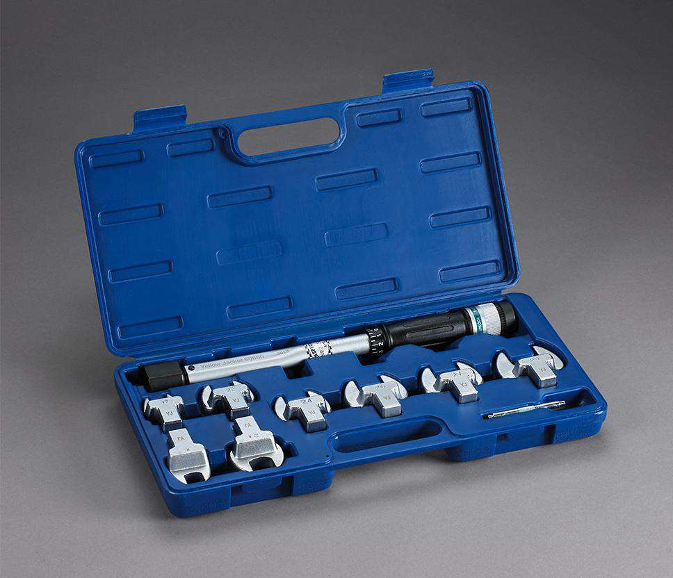 Yellow Jacket 60652 Eight Head Precision Torque Wrench Kit, Edmondson Supply