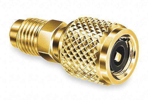 JB Industries QC-S64 Straight Quick Coupler, 3/8" QC x 1/4" SAE (no depressor) - Edmondson Supply