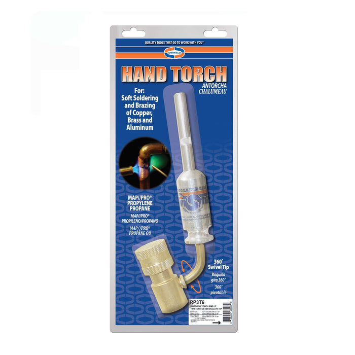 Propane Torch UNIWELD RP3T5 Hand Torch With LP Twister Tip & 360° Swivel Elbow | Professional Grade Torch RP3T5 Torch Kit Propane Torch UNIWELD RP3T5 Hand Torch With LP Twister Tip & 360° Swivel Elbow | Professional Grade Torch RP3T5 Torch Kit