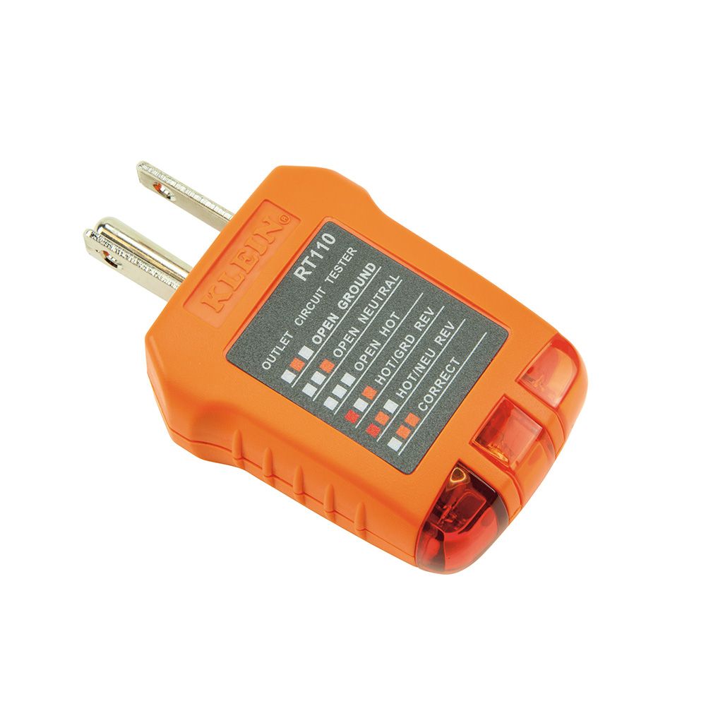Klein Tools RT110 Receptacle Tester - Edmondson Supply
