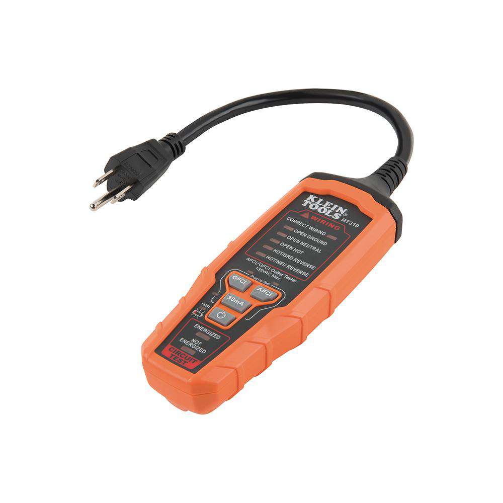 Klein Tools RT310 AFCI / GFCI Outlet Tester - Edmondson Supply