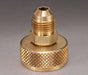 Ritchie Yellow Jacket 19105 3/4" NPS Cylinder Valve Adapter with 1/4" Male Flare - Edmondson Supply