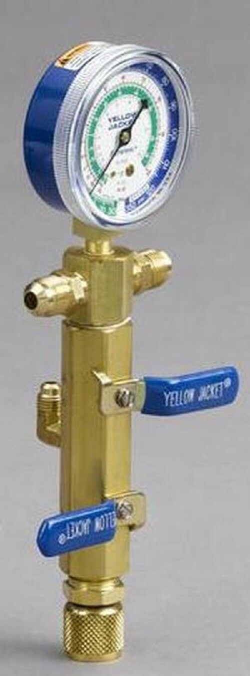 Yellow Jacket 93860 SuperEvac™ Evacuation Manifold, 2 Valve, Lo-Side Gauge Mount - Edmondson Supply