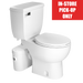 Saniflo Saniaccess 2 Round Bowl Toilet/Macerating Pump Combo