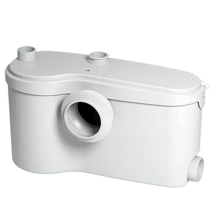 Saniflo Sanibest Pro Elongated Bowl Toilet/Grinder Pump Combo