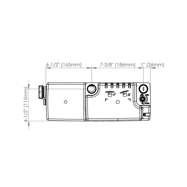 Edmondson Supply Saniflo 044 Sanicondens Best Flat Condensate Pump & Neutralizer, 120V