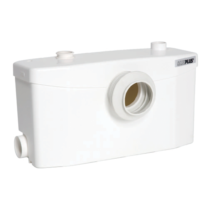 Saniflo Saniplus Elongated Bowl Toilet/Macerating Pump Combo