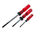 Klein Tools SK234 Screwdriver Set, Slotted Screw Holding, 3-Piece - Edmondson Supply