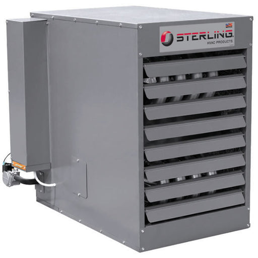 Sterling XF200N 200,000 BTU Commercial/Light Commercial Natural Gas-Fired Unit Heater, 115v, 1-Stage, 0-4999 ft Altitude - Edmondson Supply