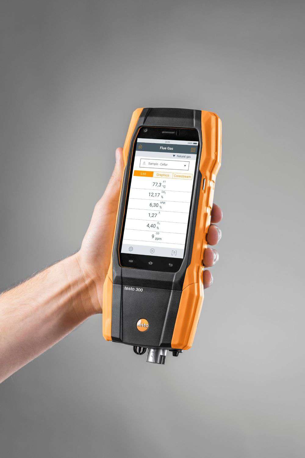 Testo 0564 3002 82 - 300 Residential / Commercial Combustion Analyzer - Edmondson Supply
