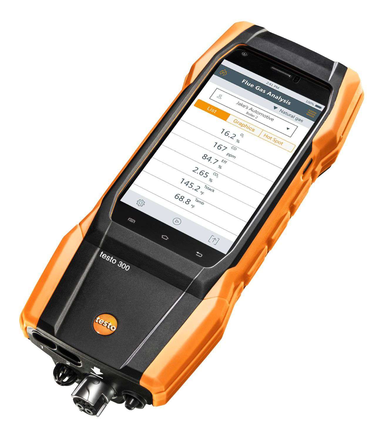 Testo 0564 3002 82 - 300 Residential / Commercial Combustion Analyzer - Edmondson Supply
