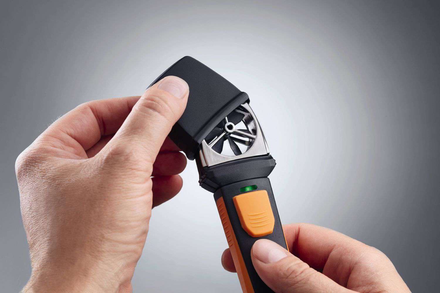 Testo 0560 1410 01 - 410i Vane Anemometer Wireless Smart Probe - Edmondson Supply