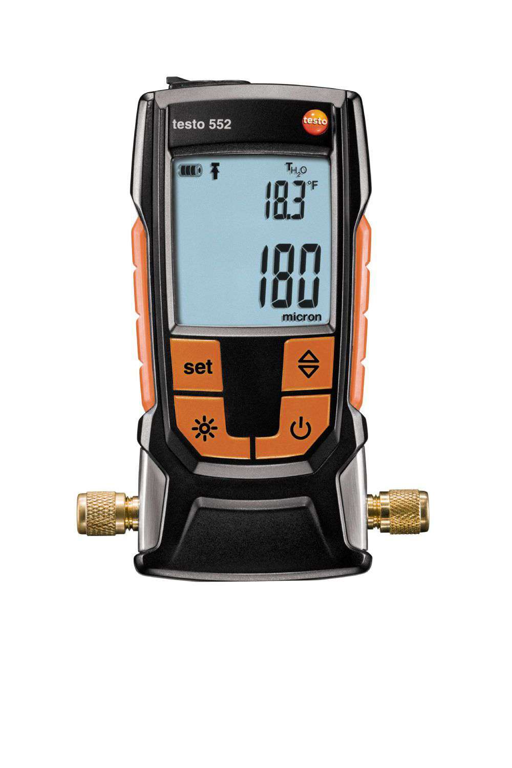 Testo 0560 5522 01 - 552 Digital Vacuum / Micron Gauge with Bluetooth - Edmondson Supply