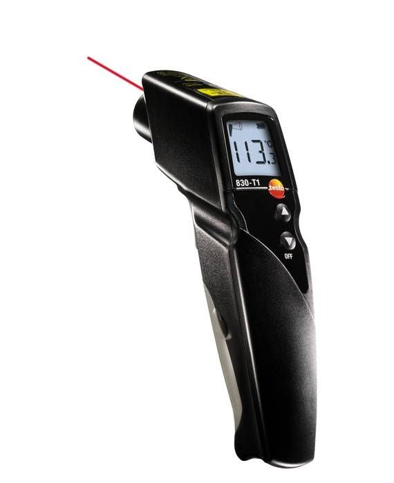Testo 0560 8311 - 830-T1 Infrared Thermometer with Laser Marking (10:1 Optics) - Edmondson Supply