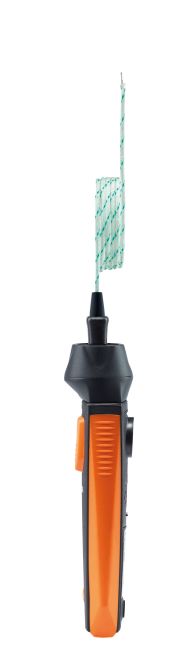 Testo 0563 4915 01 - 915i - Wireless Thermometer w/Flexible Temperature Probe (TC type K) & Smartphone Operation - Edmondson Supply