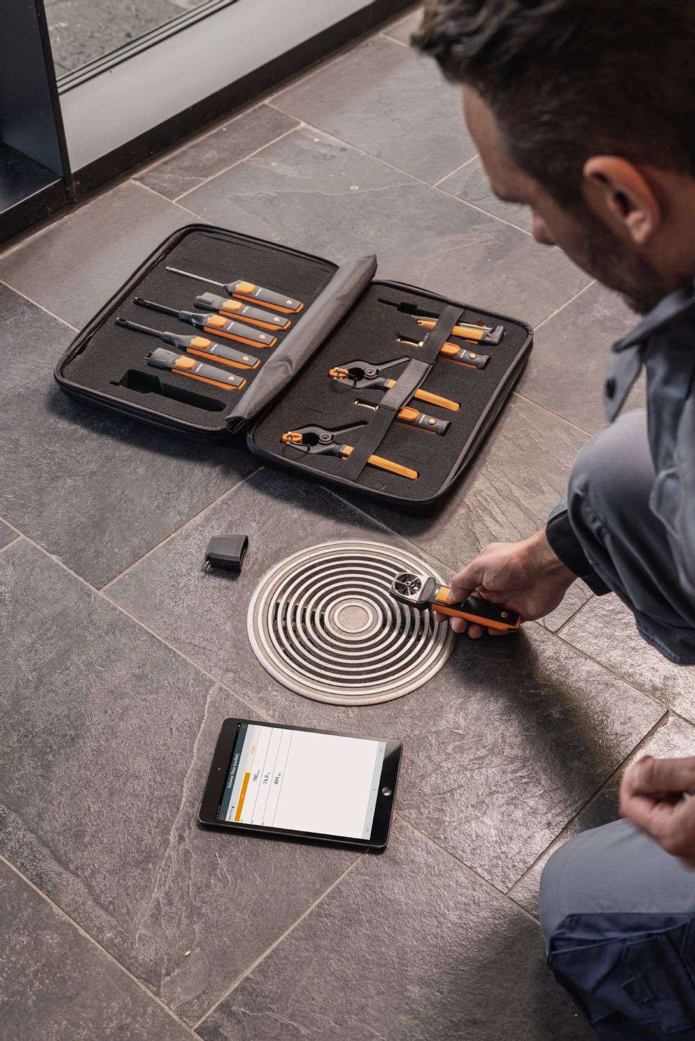 Testo 0563 0007 Smart Probes HVAC/R Complete Kit - Edmondson Supply