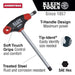 Klein Tools JTH6E15 3/8-Inch Hex Key with Journeyman T-Handle, 6-Inch - Edmondson Supply