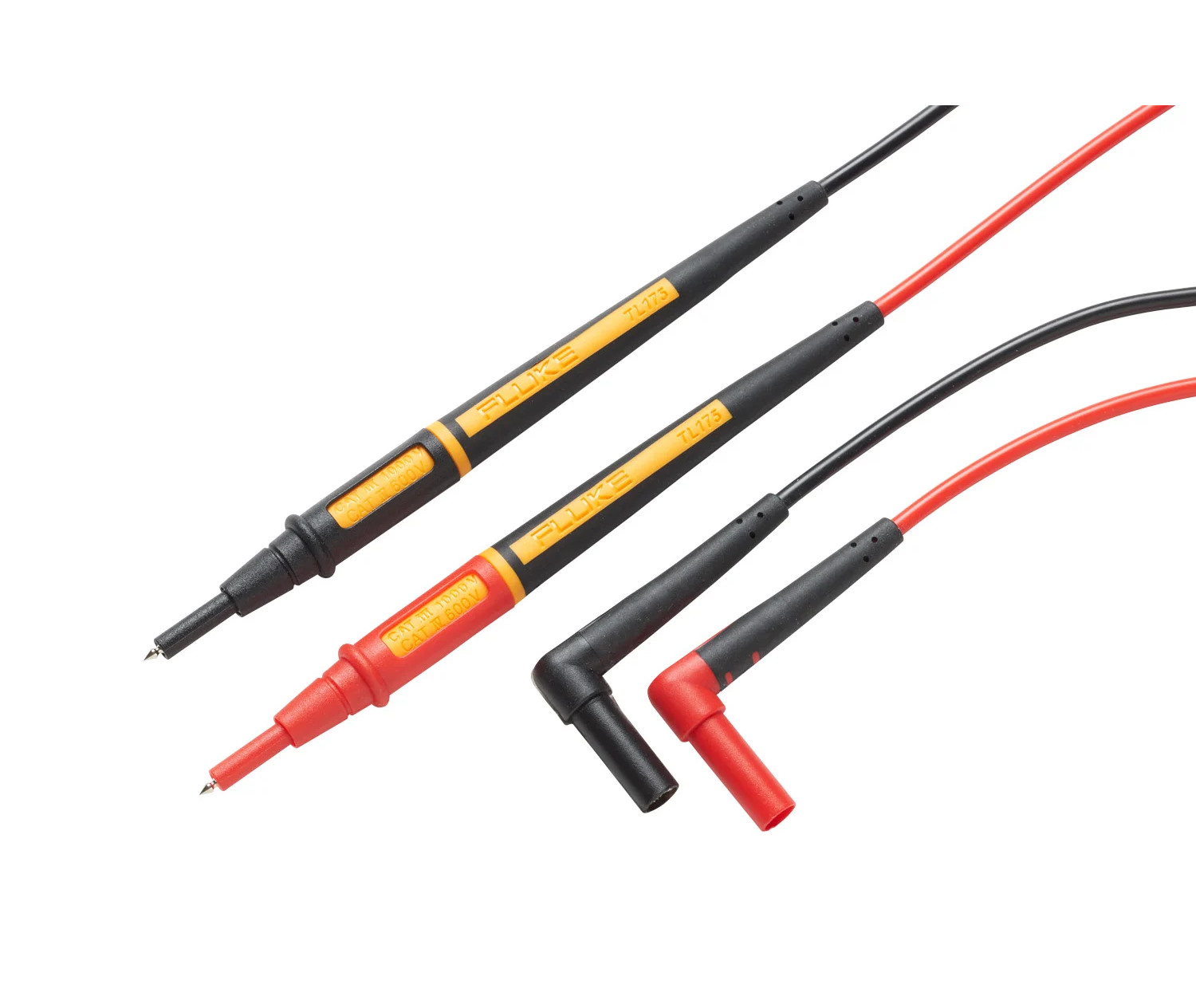 Fluke TL175E TwistGuard™ Test Leads with 4 mm Lantern Tips - Edmondson Supply