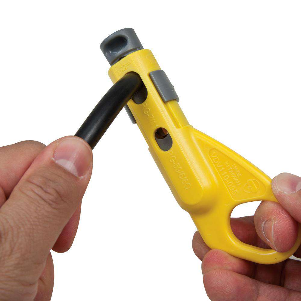 Klein Tools VDV110-095 Coax Cable Radial Stripper - Edmondson Supply