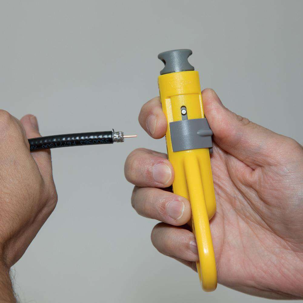 Klein Tools VDV110-095 Coax Cable Radial Stripper - Edmondson Supply