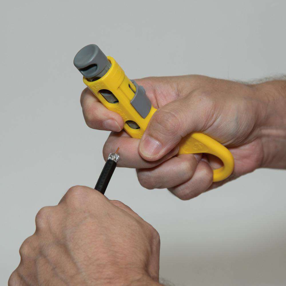 Klein Tools VDV110-095 Coax Cable Radial Stripper - Edmondson Supply