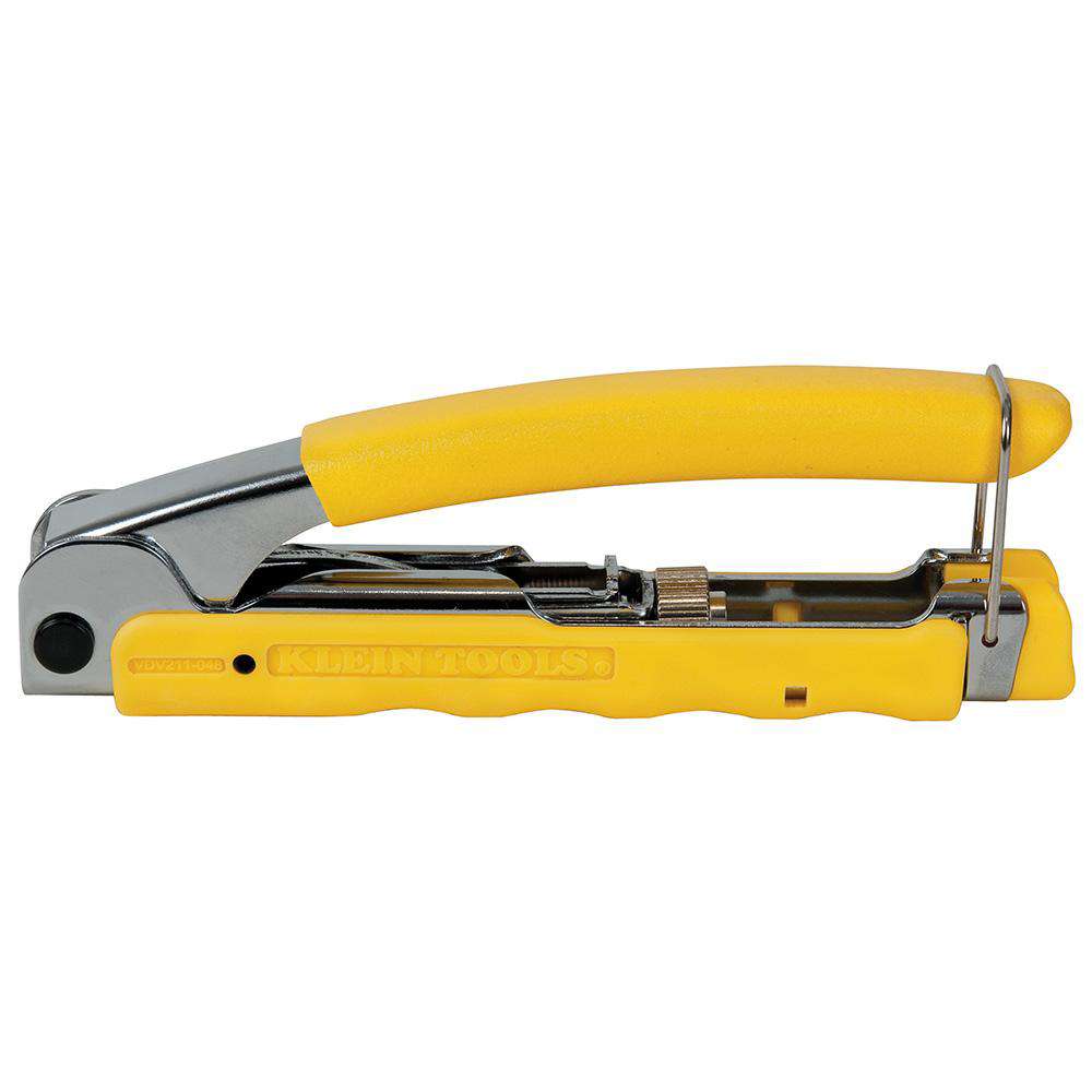 Klein Tools VDV211-048 Compact, Multi-Connector Compression Crimper - Edmondson Supply