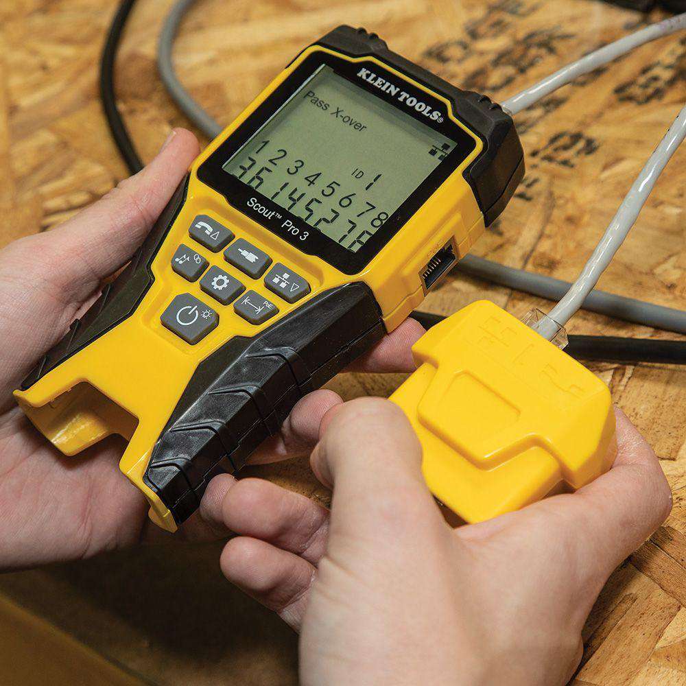 Klein Tools VDV501-853 Scout® Pro 3 Tester with Test + Map™ Remote Kit - Edmondson Supply