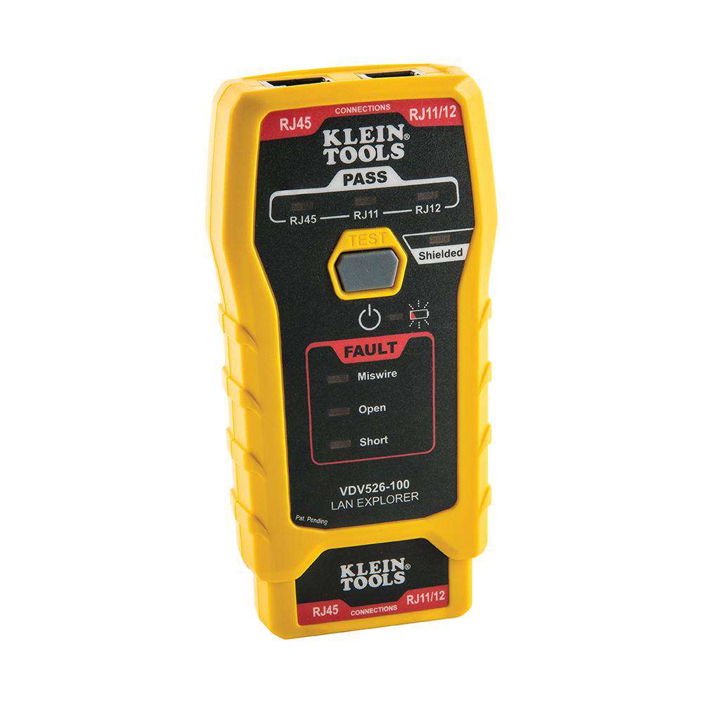 Klein Tools VDV526-100 LAN Explorer™ Data Cable Tester with Remote - Edmondson Supply