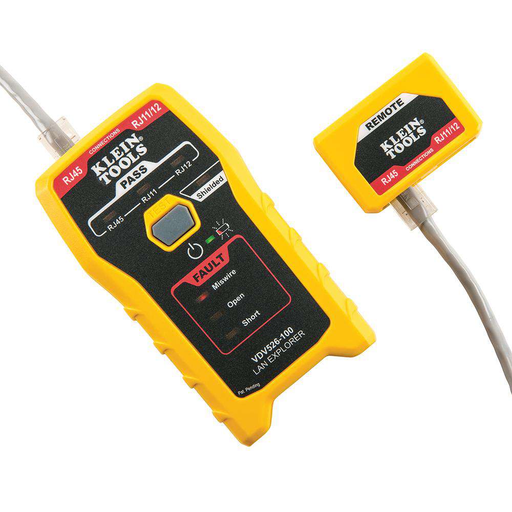 Klein Tools VDV526-100 LAN Explorer™ Data Cable Tester with Remote - Edmondson Supply